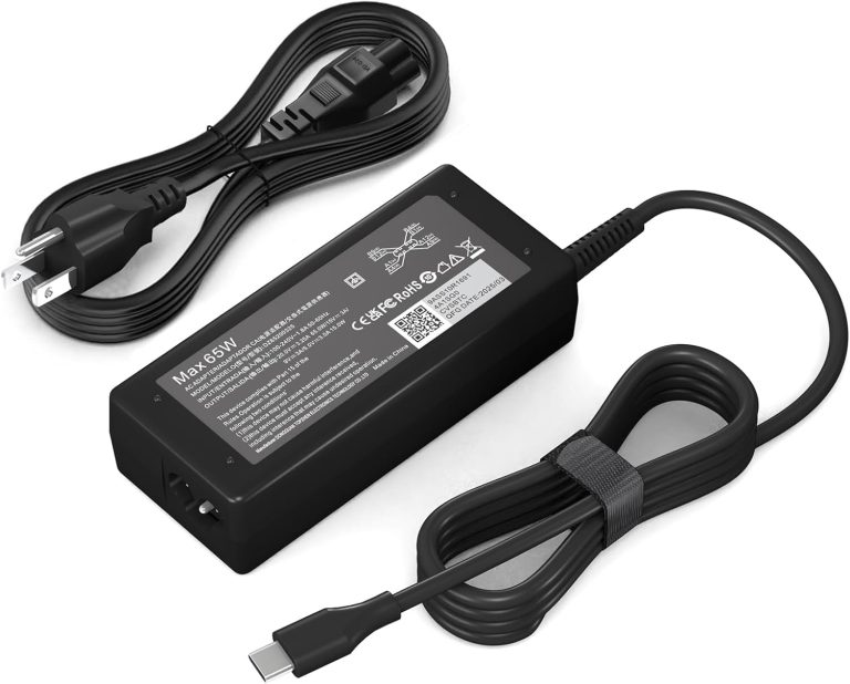YZAESHAY Replacement 65W USB C Laptop Charger Compatible with HP Chromebook and All 65W USB Type C Power Adapter