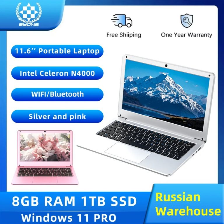 Intel Celeron N4000 notebook