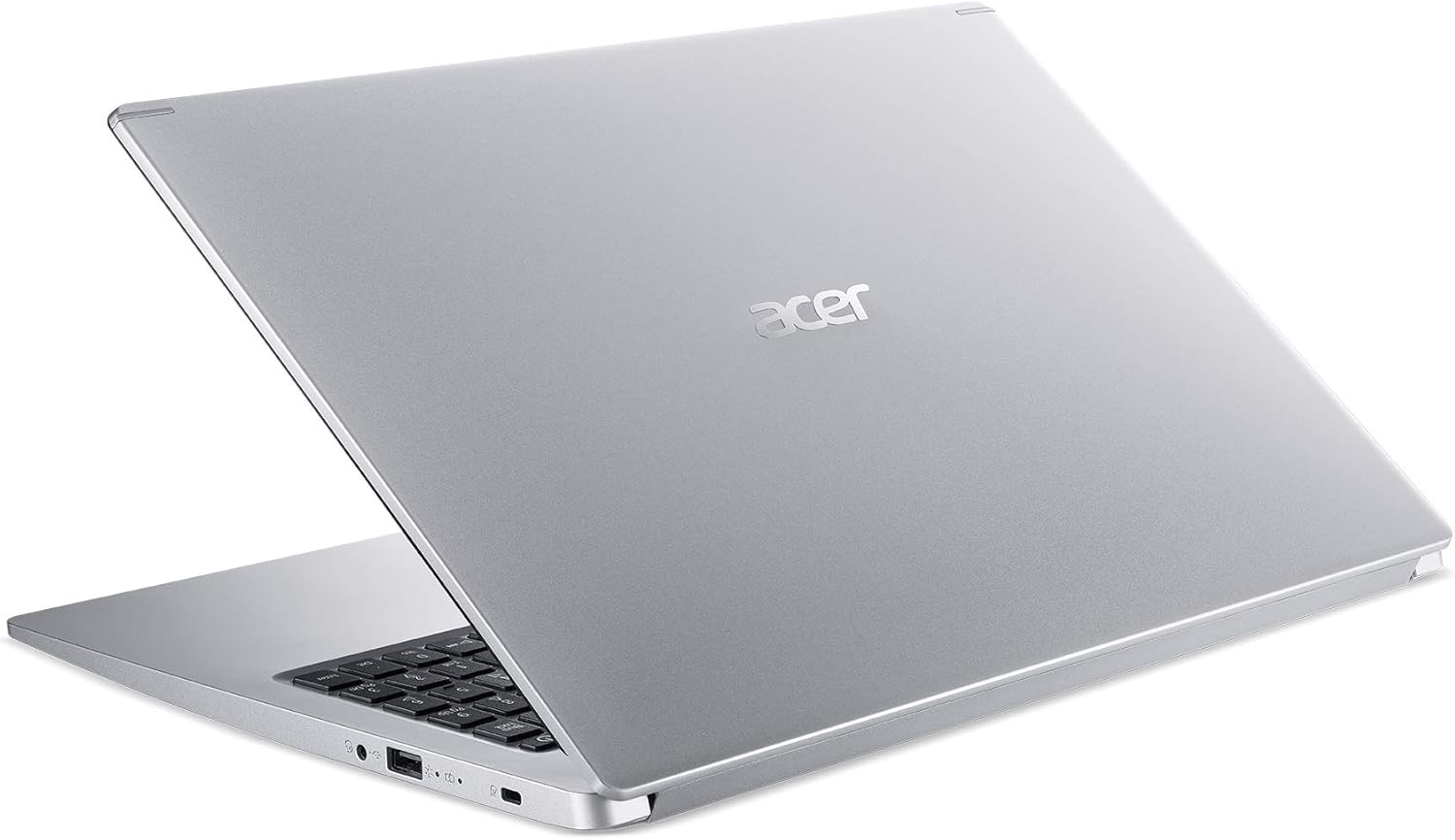 Acer Aspire 5 laptop showing back view